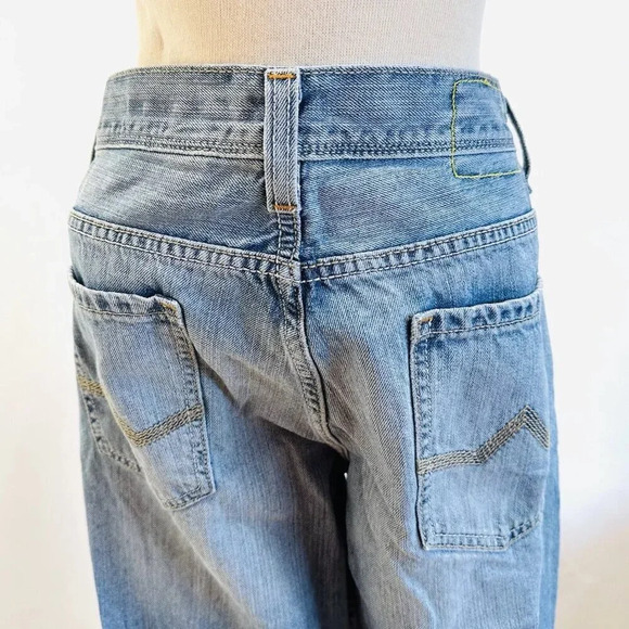 DKNY JEANS Women Bootcut Mid-Rise Cotton Denim Blue Jeans Pants Size 30X30 - Picture 7 of 13